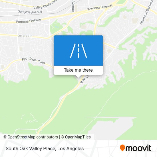 South Oak Valley Place map
