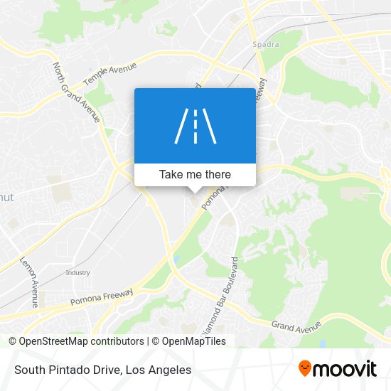 South Pintado Drive map
