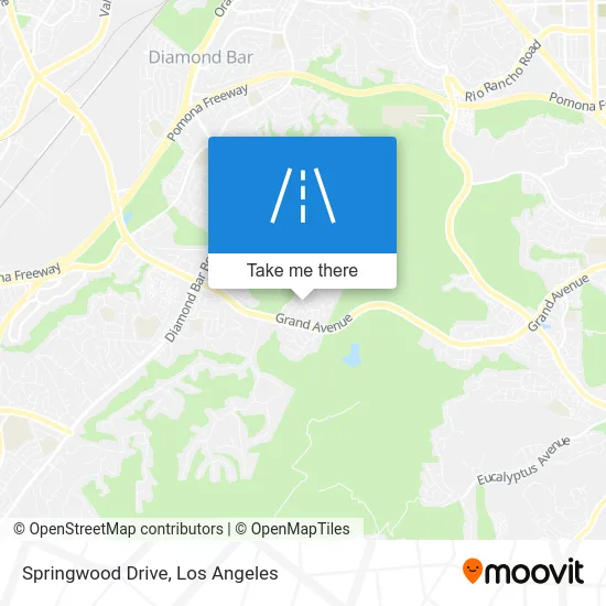 Springwood Drive map