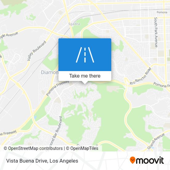 Vista Buena Drive map