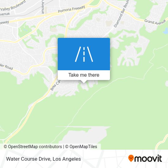 Water Course Drive map