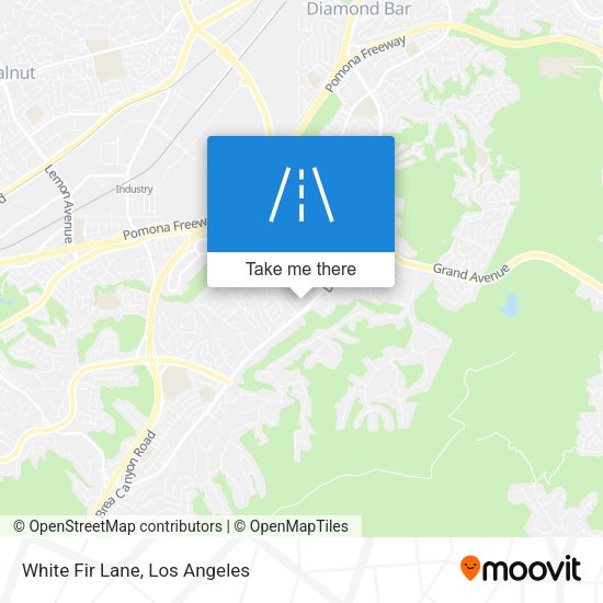 Mapa de White Fir Lane