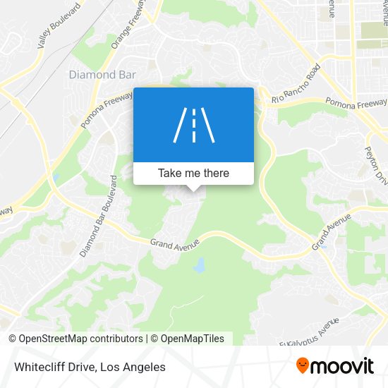 Mapa de Whitecliff Drive