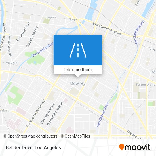 Mapa de Bellder Drive