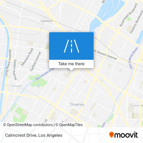Mapa de Calmcrest Drive