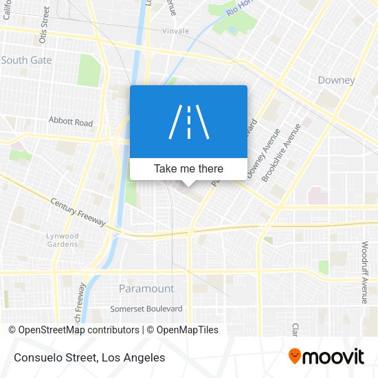 Mapa de Consuelo Street