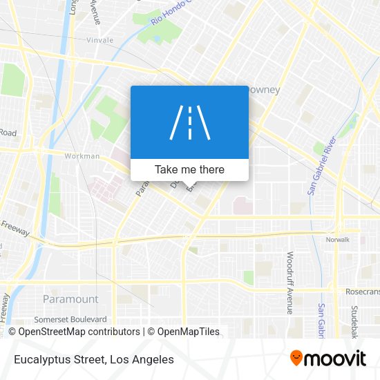 Eucalyptus Street map