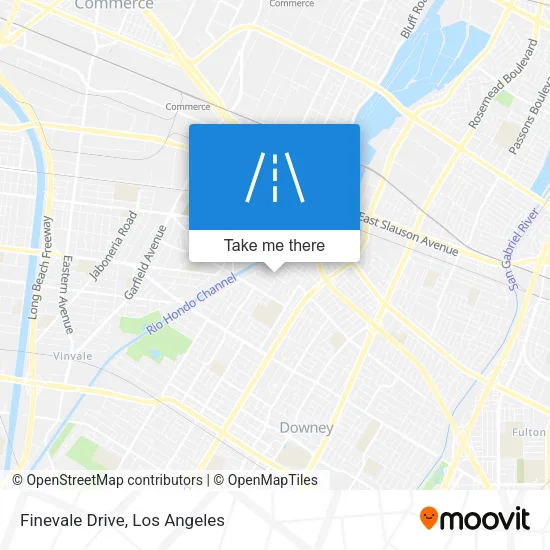 Finevale Drive map