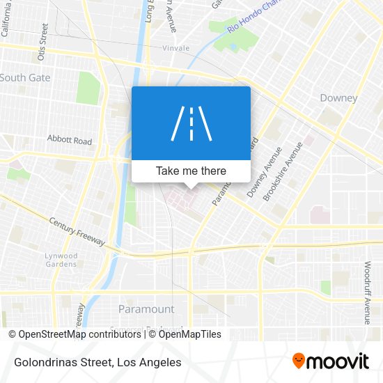 Mapa de Golondrinas Street
