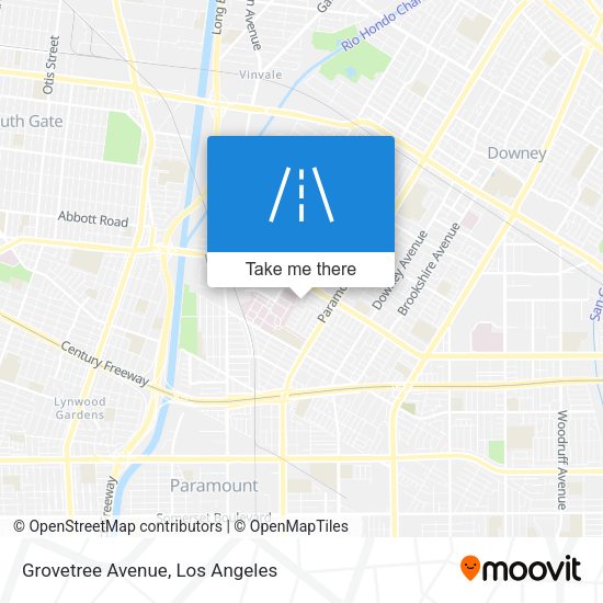 Grovetree Avenue map