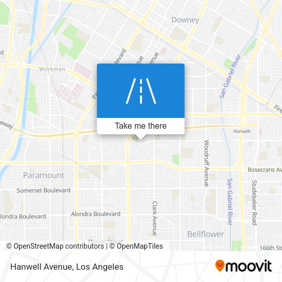 Mapa de Hanwell Avenue