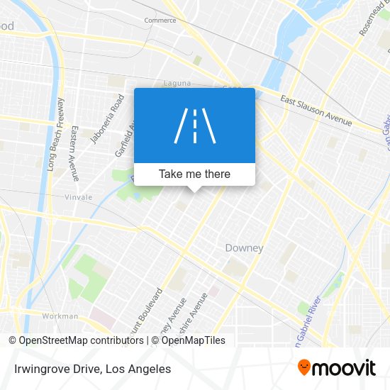 Mapa de Irwingrove Drive