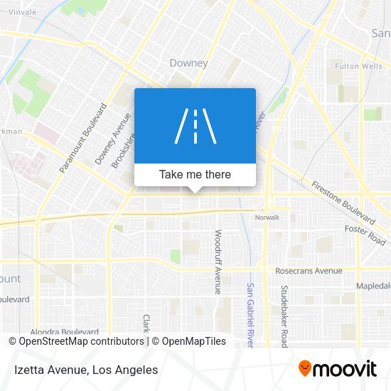 Mapa de Izetta Avenue