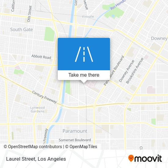 Mapa de Laurel Street
