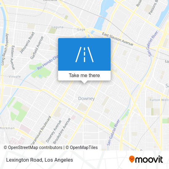 Mapa de Lexington Road