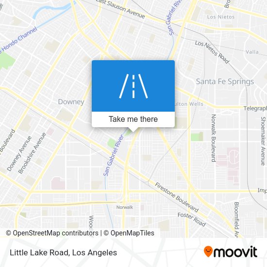 Mapa de Little Lake Road
