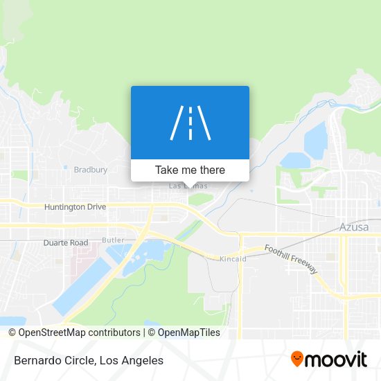 Mapa de Bernardo Circle