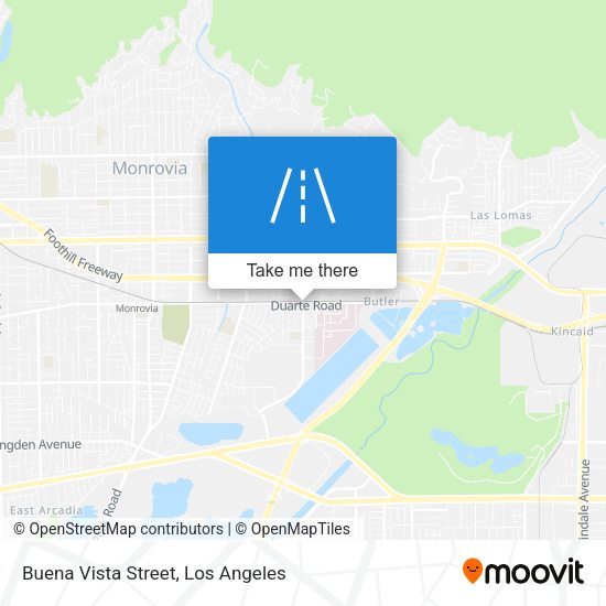 Mapa de Buena Vista Street