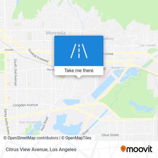 Citrus View Avenue map