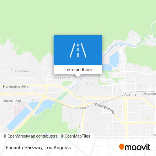 Mapa de Encanto Parkway