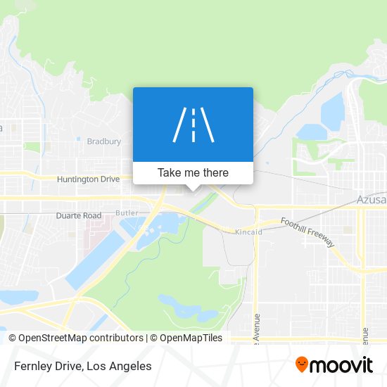 Fernley Drive map