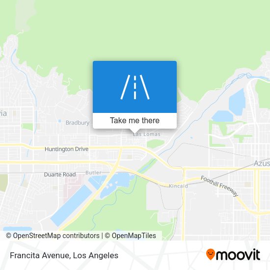 Mapa de Francita Avenue