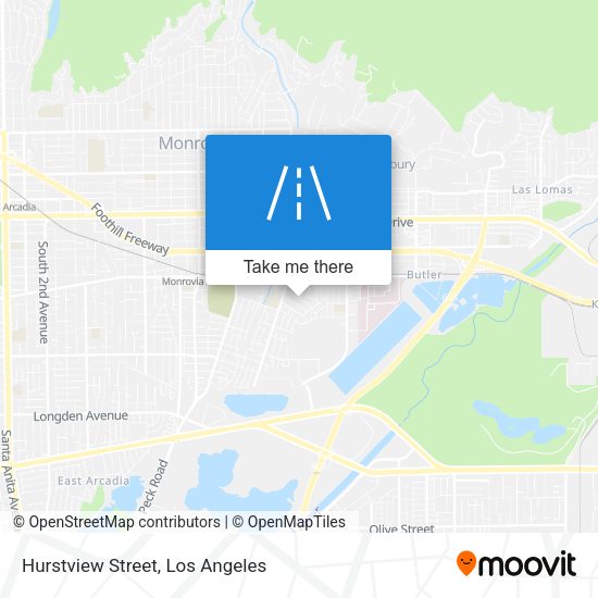 Hurstview Street map