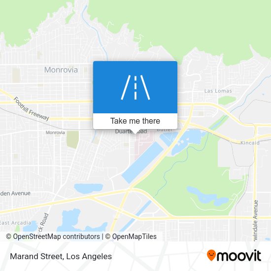 Mapa de Marand Street