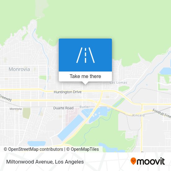 Mapa de Miltonwood Avenue