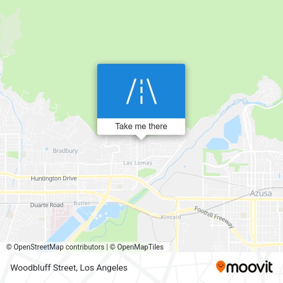 Mapa de Woodbluff Street