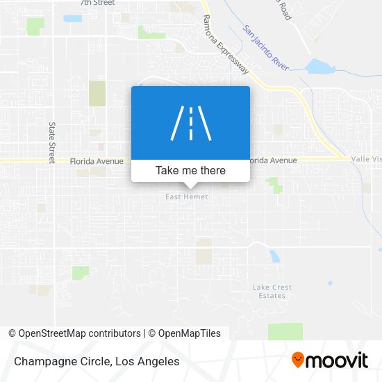 Champagne Circle map