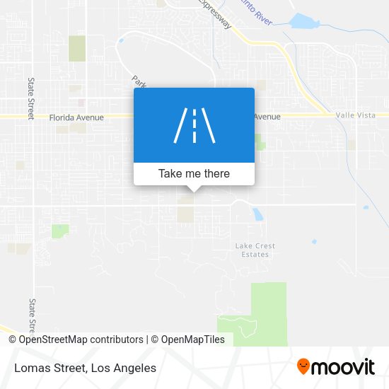 Mapa de Lomas Street