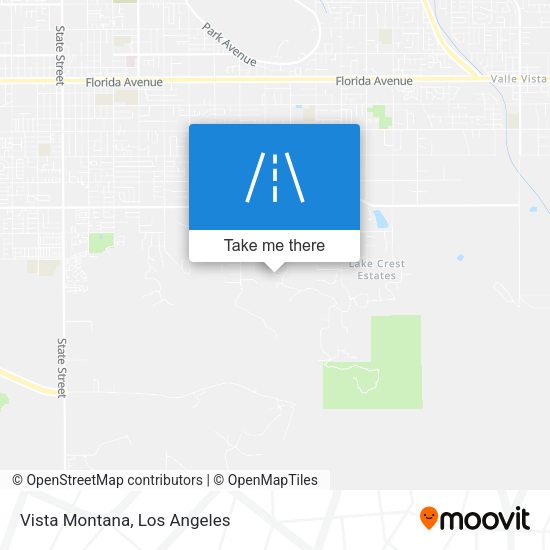 Mapa de Vista Montana
