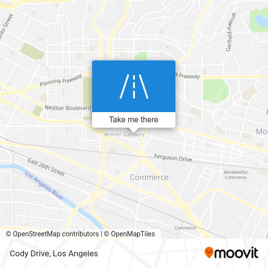 Mapa de Cody Drive