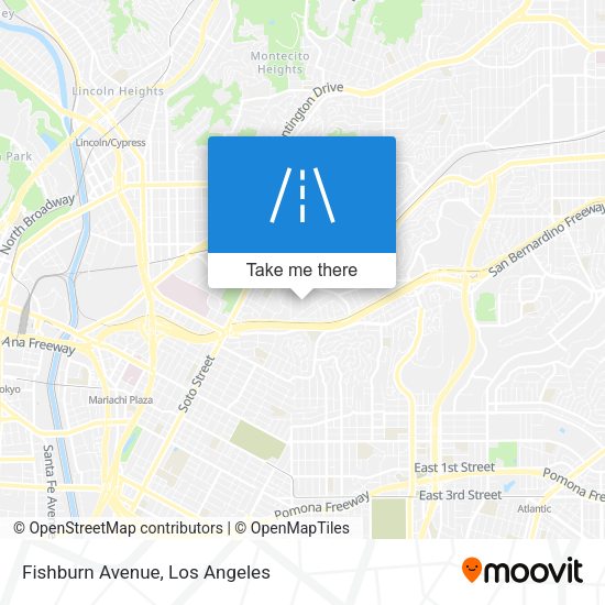 Mapa de Fishburn Avenue