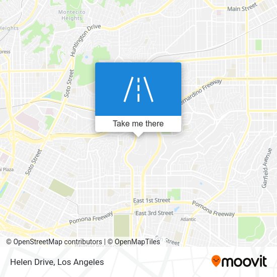 Mapa de Helen Drive