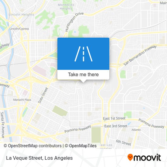 Mapa de La Veque Street
