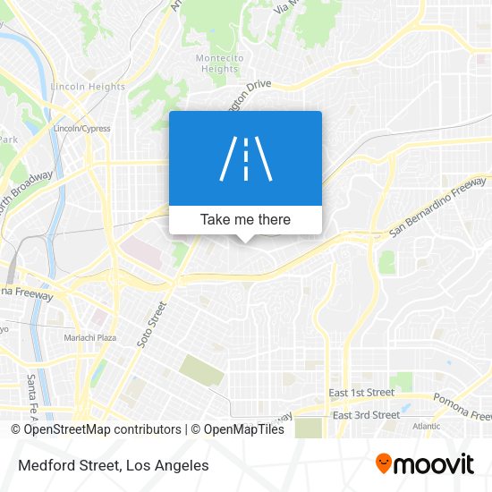 Mapa de Medford Street