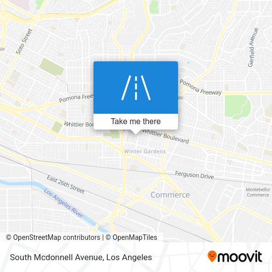 South Mcdonnell Avenue map