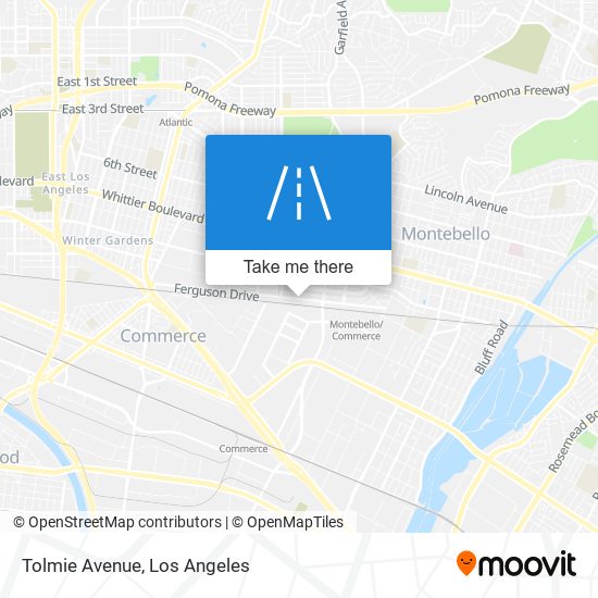 Mapa de Tolmie Avenue