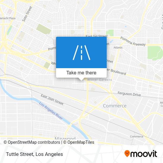 Mapa de Tuttle Street