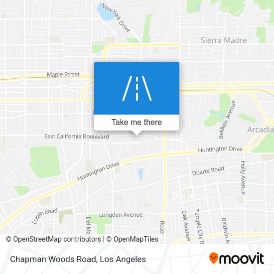 Mapa de Chapman Woods Road