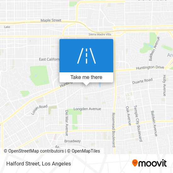 Mapa de Halford Street
