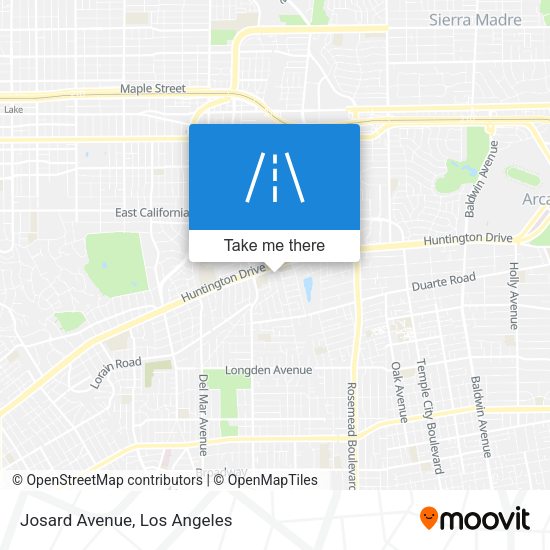 Mapa de Josard Avenue