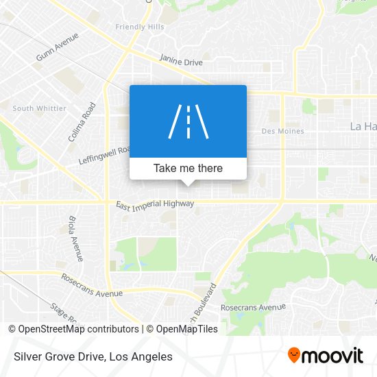 Mapa de Silver Grove Drive