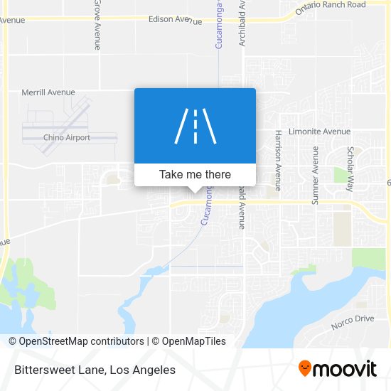 Mapa de Bittersweet Lane