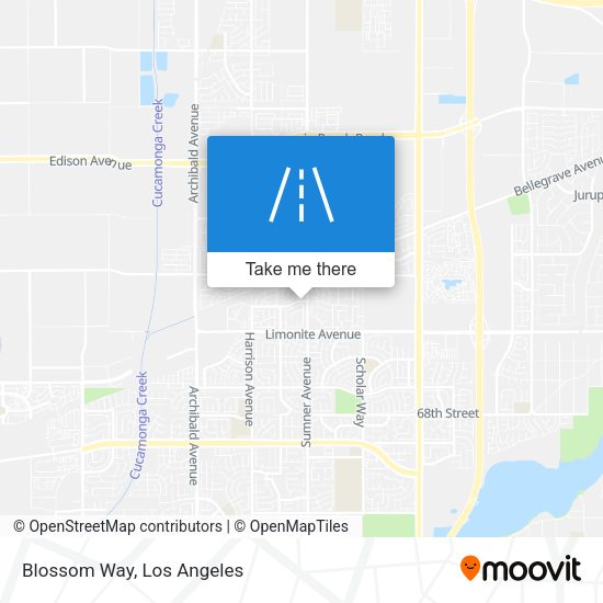 Mapa de Blossom Way