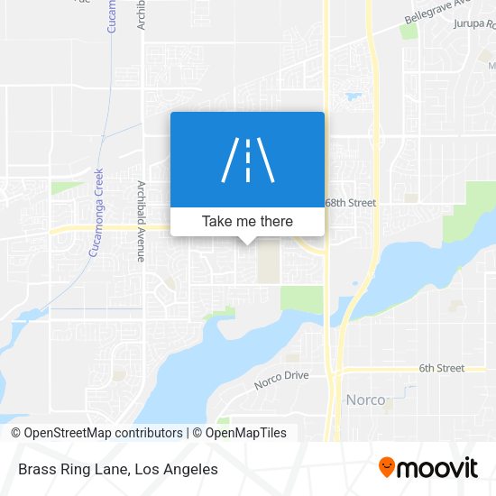 Brass Ring Lane map