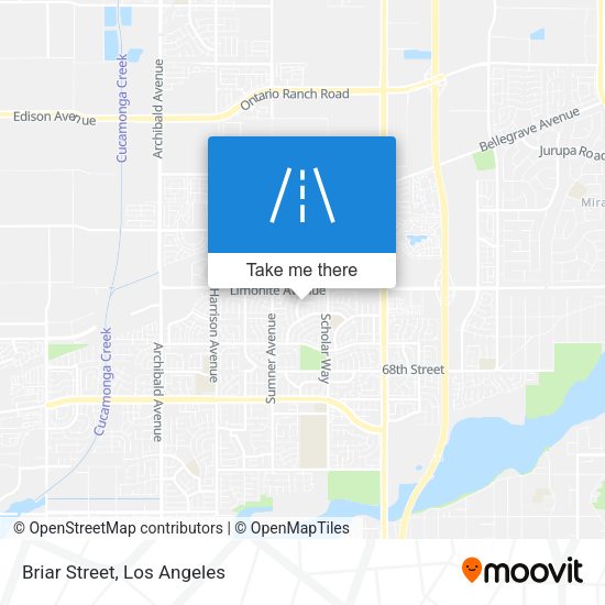Mapa de Briar Street