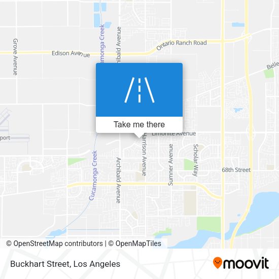 Mapa de Buckhart Street
